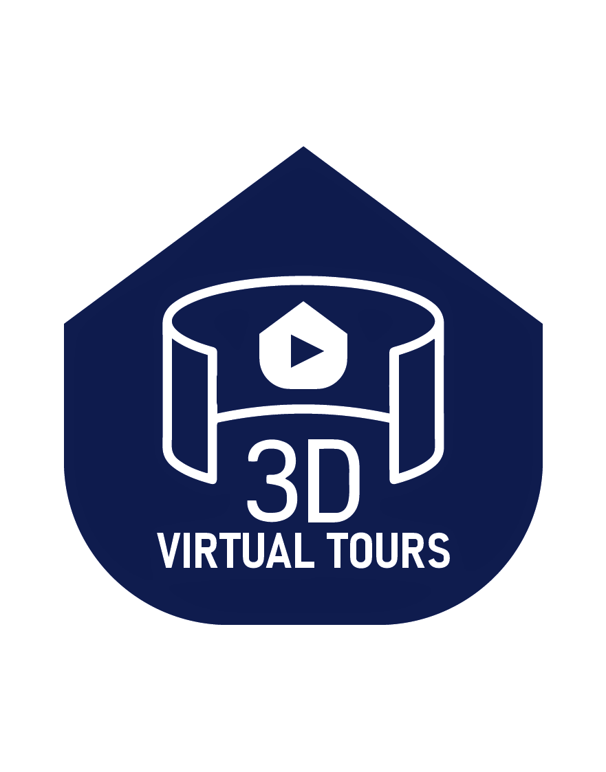 3D Virtual Tours icon in blue background