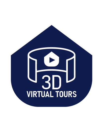 3D Virtual Tours icon in blue background